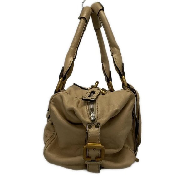 Chloe Paddington Beige Leather Handbag 672-051425 - Picture 3 of 14